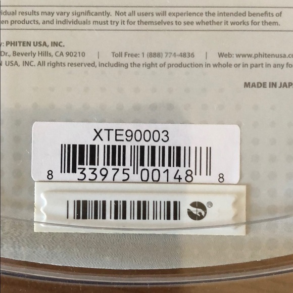 Phiten Classic Titanium Necklace (22”/55cm) - Picture 6 of 6